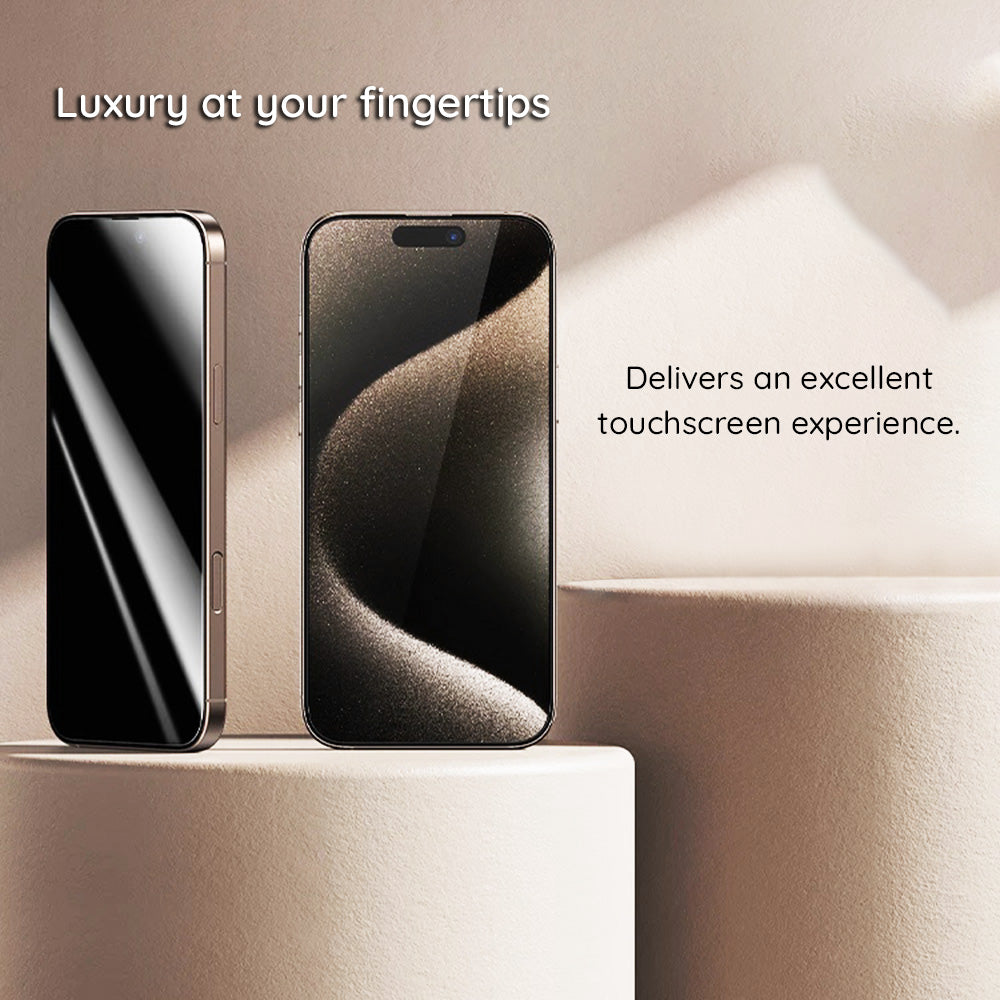Folia ochronna Privacy Guess do Apple iPhone 16 Pro Max, Szkło Hartowane, Full Glue, 2.5D