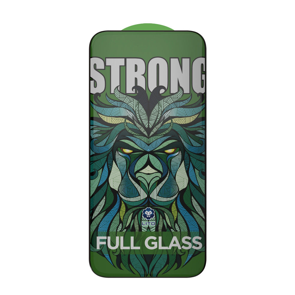 Folia ochronna Privacy Lito D+ Max Strong na ekran dla Apple iPhone 17 / 16 Pro, Hartowane szkło, Pełne klejenie