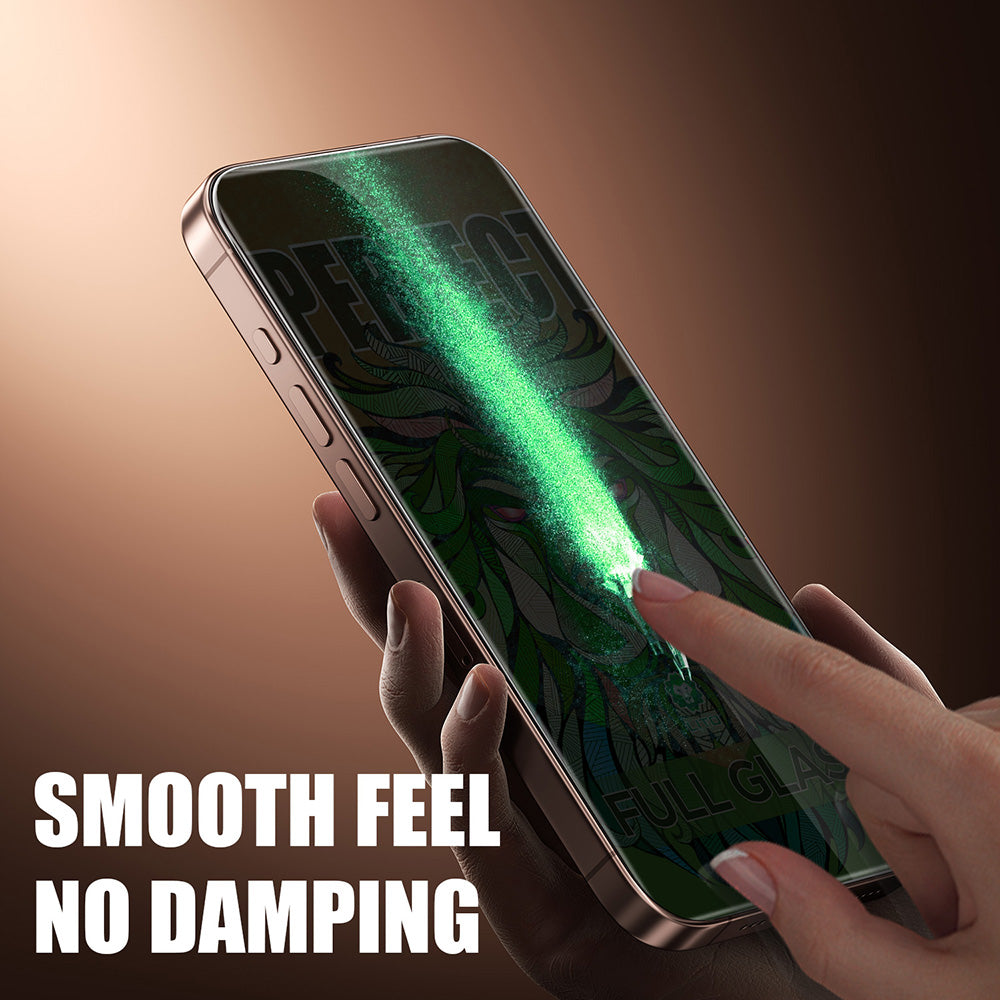 Folia ochronna Privacy Lito D+ Max Strong na ekran dla Apple iPhone 17 / 16 Pro, Hartowane szkło, Pełne klejenie