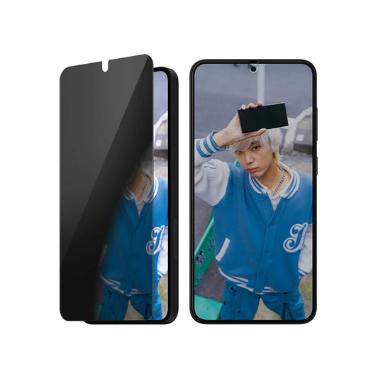 Folia ochronna do ekranu Privacy PanzerGlass Ultra-Wide Fit dla Samsung Galaxy S25+ S936 / S24+ S926, Szkło Hartowane, Pełne Klejenie