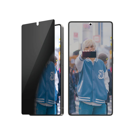 Folia ochronna do ekranu Privacy PanzerGlass Ultra-Wide Fit dla Samsung Galaxy S25 Ultra S938, Szkło Hartowane, Pełne Klejenie