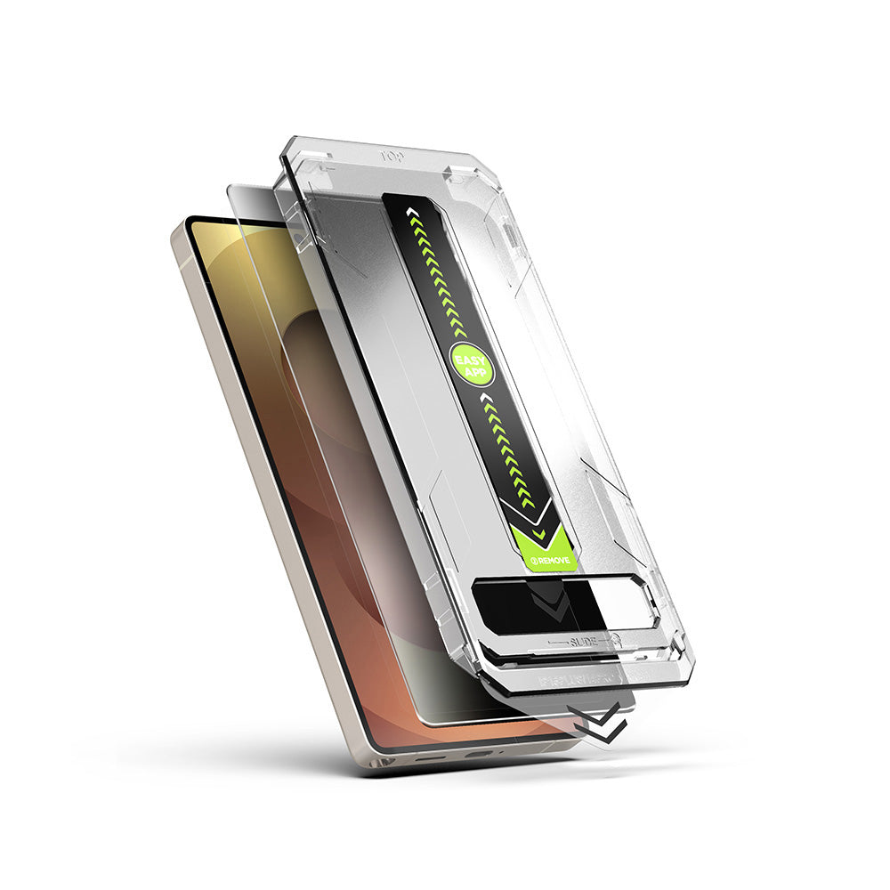 Folia ochronna do ekranu Privacy Techsuit TitanGlass CrystalHD dla Samsung Galaxy S26 Plus, Hartowane szkło, Pełne klejenie
