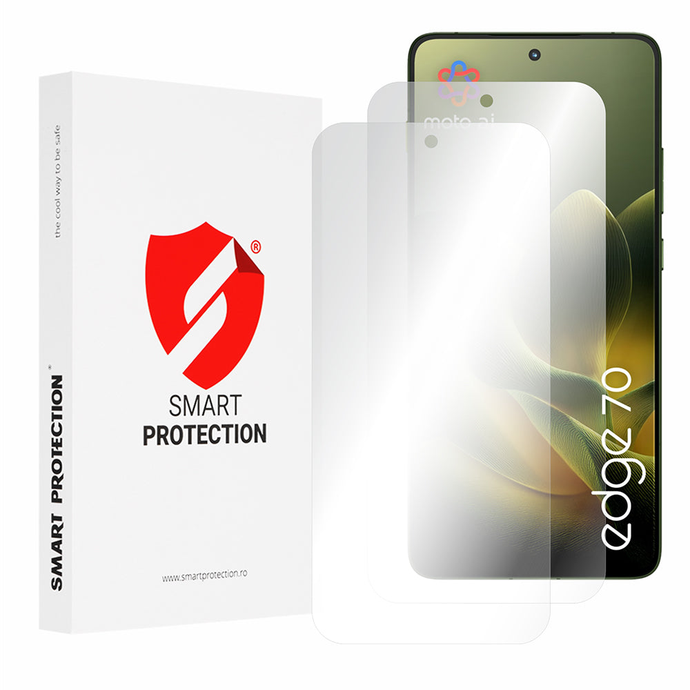 Folia ochronna Smart Protection Premium Classic do Motorola Edge 70, Plastik, Zestaw 2 sztuki