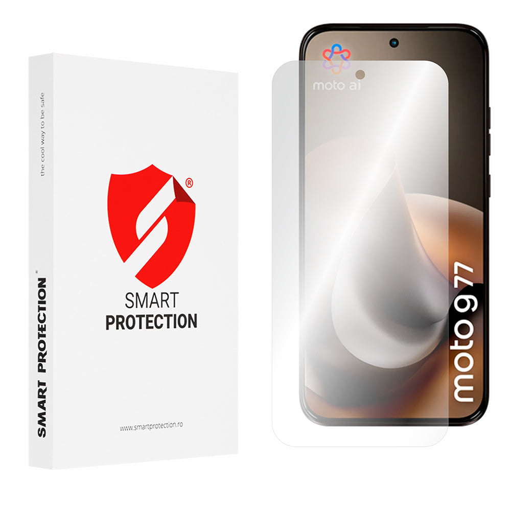 Folia ochronna Smart Protection Premium Classic na ekran do Motorola Moto G77, Plastik, Zestaw 2 sztuki