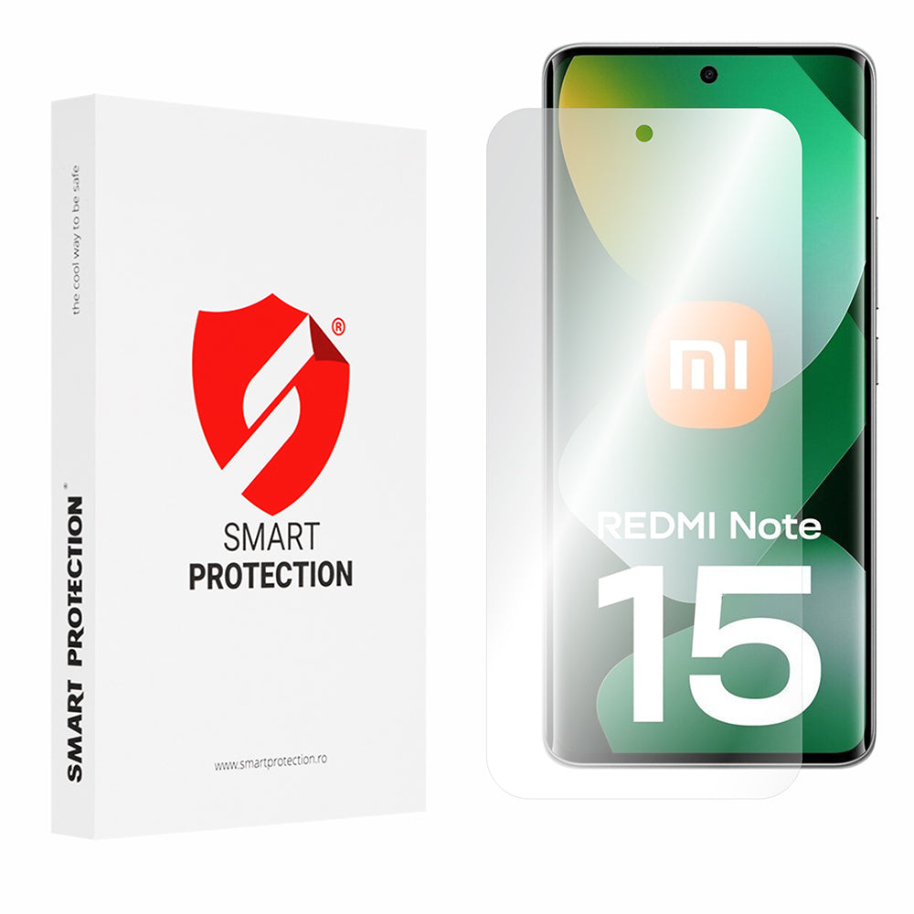 Folia ochronna Smart Protection Premium Classic na ekran do Xiaomi Redmi Note 15 4G, Plastik, Zestaw 2 sztuki