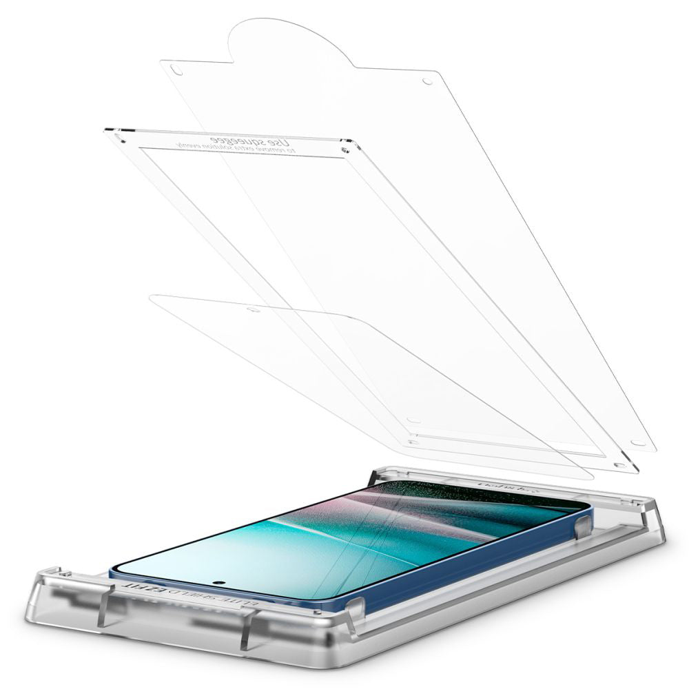 Folia ochronna do ekranu Spigen Elite Shield EZ FIT HD dla Samsung Galaxy S25+ S936, Plastik AFL09087