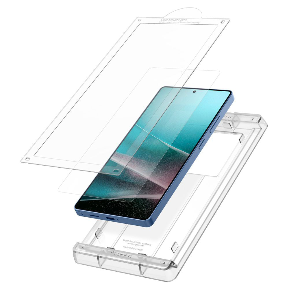 Folia ochronna na ekran Spigen Elite Shield EZ FIT HD do Samsung Galaxy S25 Ultra S938, plastik AFL09083