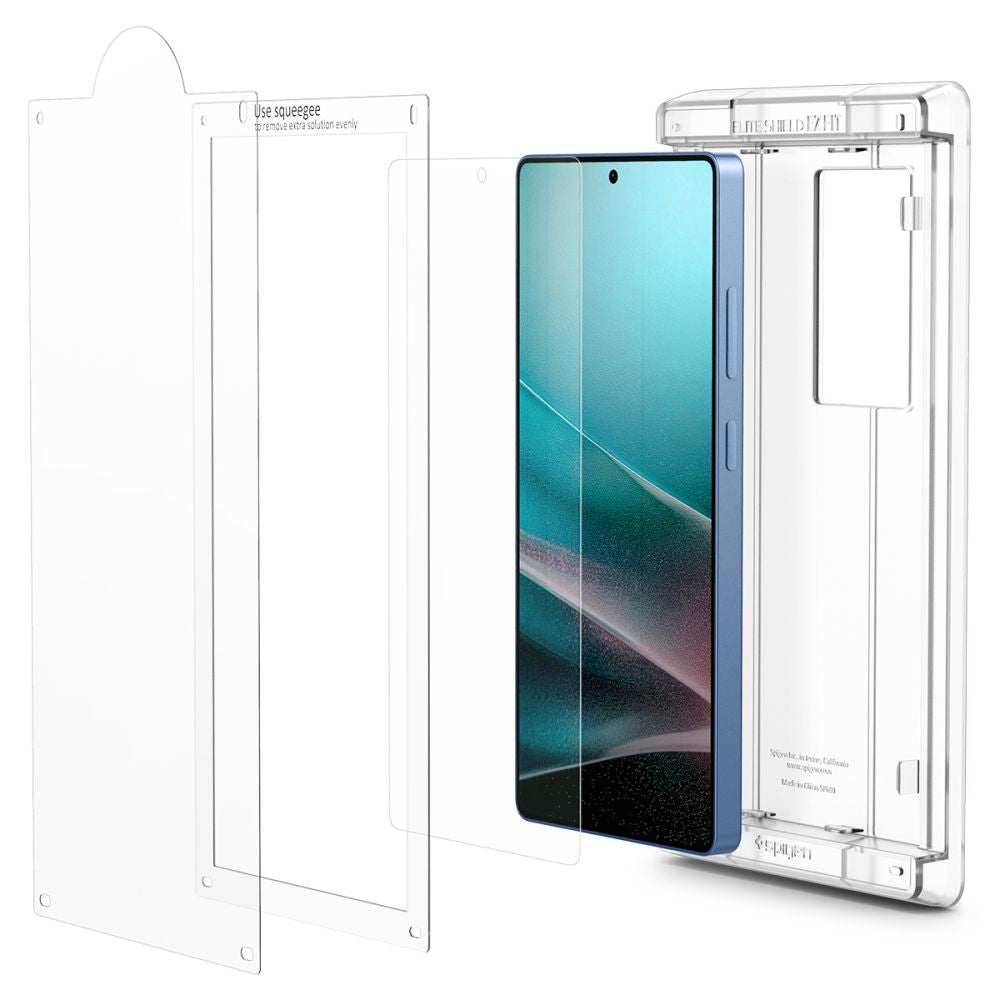 Folia ochronna na ekran Spigen Elite Shield EZ FIT HD do Samsung Galaxy S25 Ultra S938, plastik AFL09083