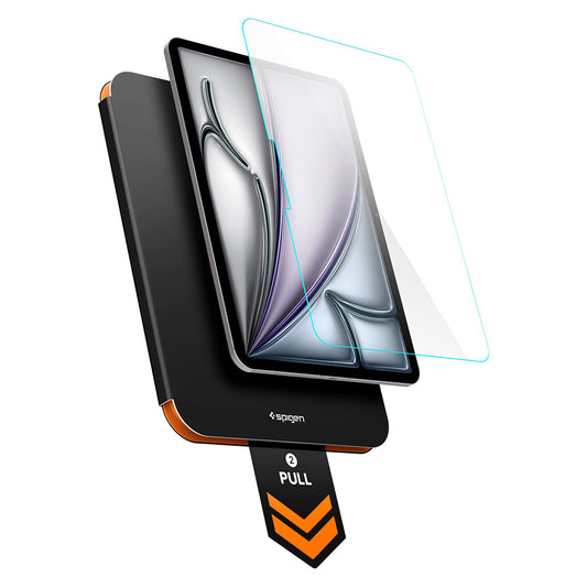 Folia ochronna na ekran Spigen GlastR Align Master T do Apple iPad Air 11 (2026) / Air 11 (2025), szkło hartowane, Full Glue AGL11701