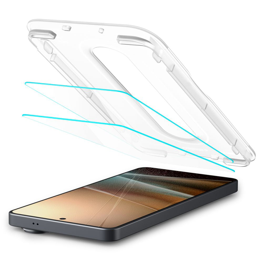Folia ochronna do ekranu Spigen GlastR EZ FIT Pro HD Anti-Reflection dla Samsung Galaxy S26 Ultra S948, Szkło Hartowane, Pełne Klejenie, Zestaw 2 sztuki
