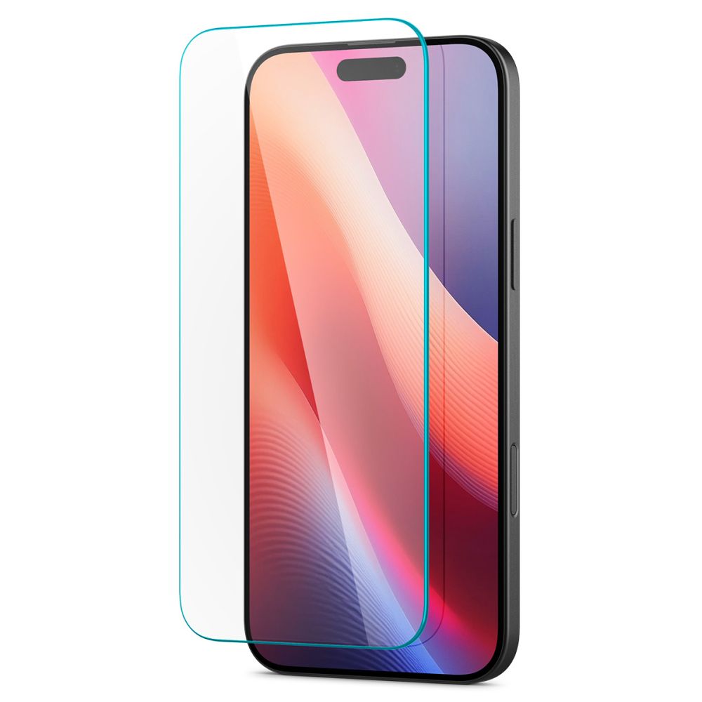 Folia ochronna do ekranu Spigen GlastR Slim dla Apple iPhone 16 Pro Max, Hartowane szkło, Pełne klejenie
