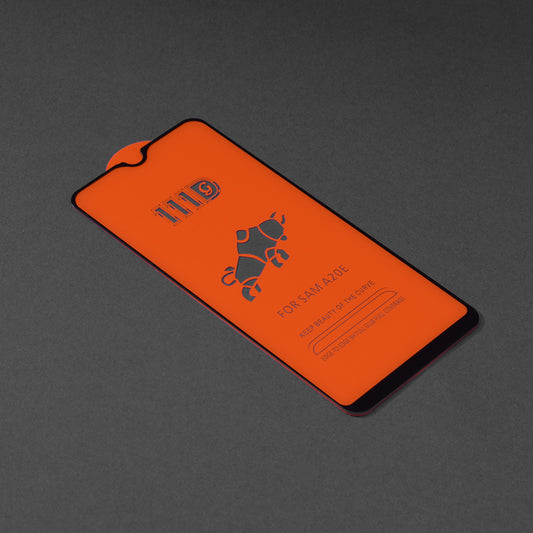 Folia ochronna na ekran Techsuit do Samsung Galaxy A10e A102 / A20e A202, szkło hartowane, Full Glue, 111D, czarna
