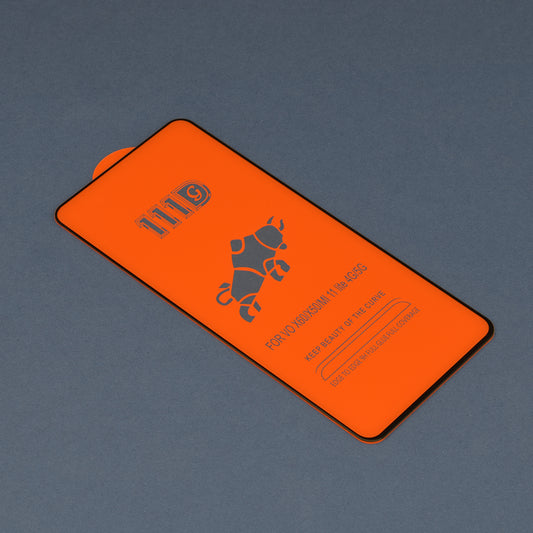 Folia ochronna na ekran Techsuit do Xiaomi 11 Lite 5G NE / Mi 11 Lite 5G / 11 Lite, szkło hartowane, Full Glue, 111D, czarna