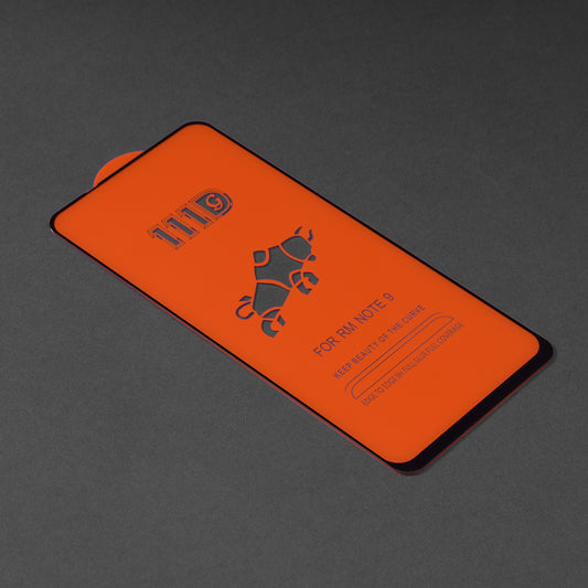 Folia ochronna na ekran Techsuit do Xiaomi Redmi Note 9 / 10X 4G, szkło hartowane, Full Glue, 111D, czarna