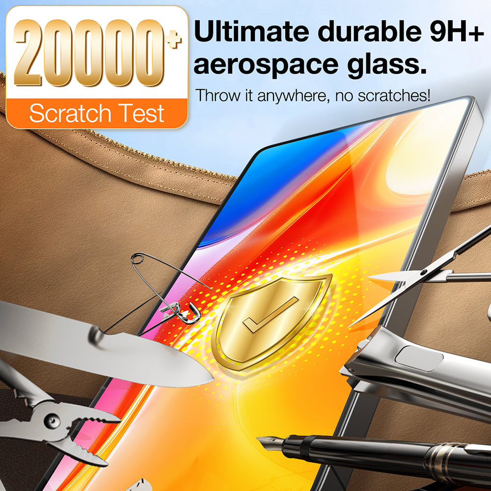 Folia ochronna na ekran Torras GlassGo Install Master do Samsung Galaxy S25 Ultra S938, szkło hartowane, pełna klejność