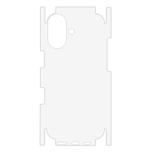 Oryginalna folia ochronna na tył OEM do Apple iPhone 17, plastik