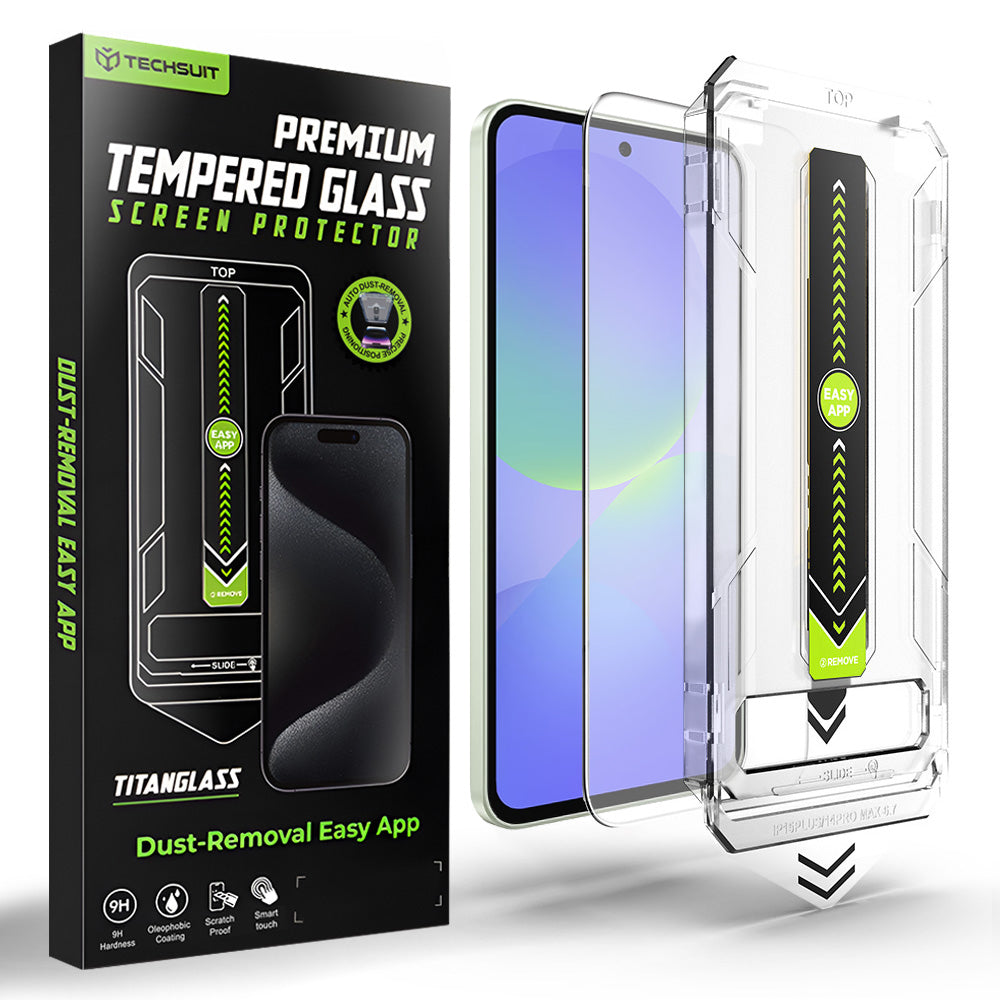 Folia ochronna na ekran Techsuit TitanGlass CrystalHD do Samsung Galaxy A37 5G / A36 A366, szkło hartowane