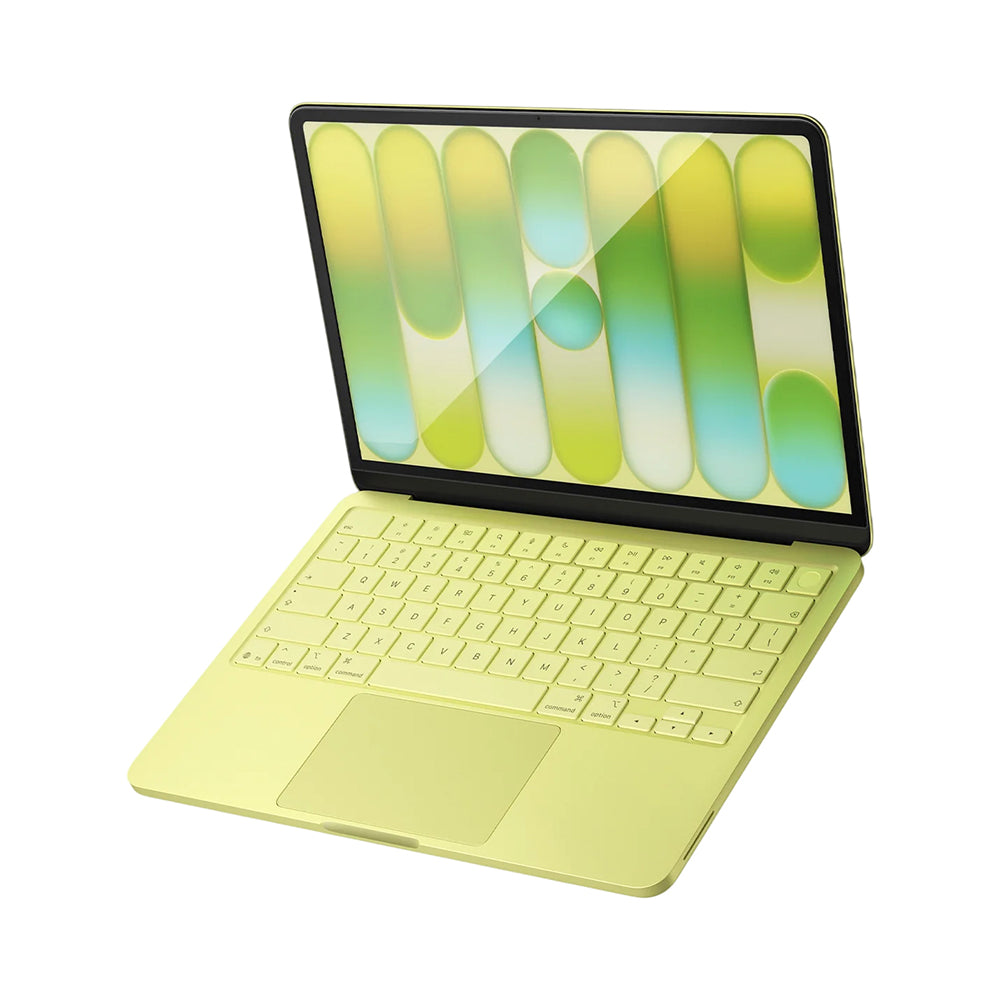 Folia ochronna na ekran Spigen GlastR Slim do Apple MacBook Neo 13 cali, szkło hartowane, czarna AGL11669