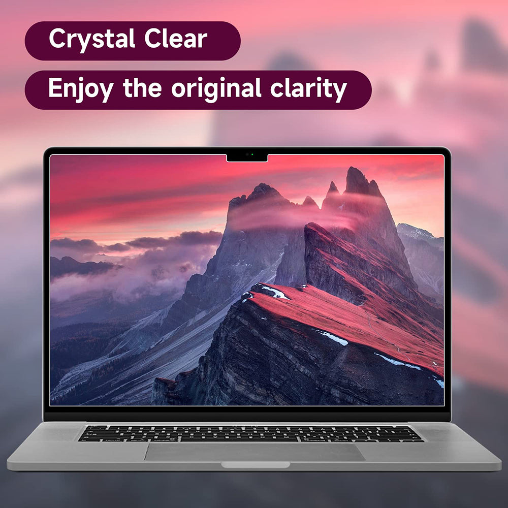 Matowa folia ochronna przeciw niebieskiemu światłu Techsuit VisionProX dla Apple MacBook Pro 16 cali (2024), Plastikowa