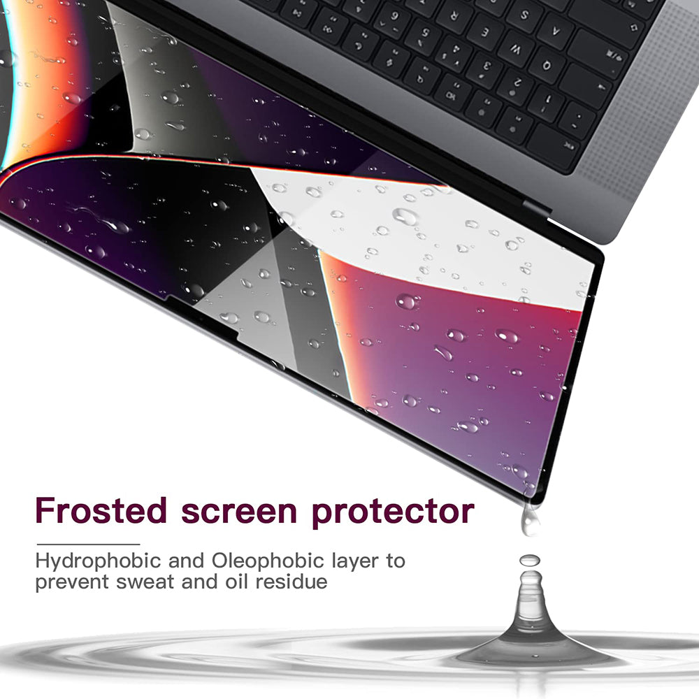 Matowa folia ochronna przeciw niebieskiemu światłu Techsuit VisionProX dla Apple MacBook Pro 16 cali (2024), Plastikowa