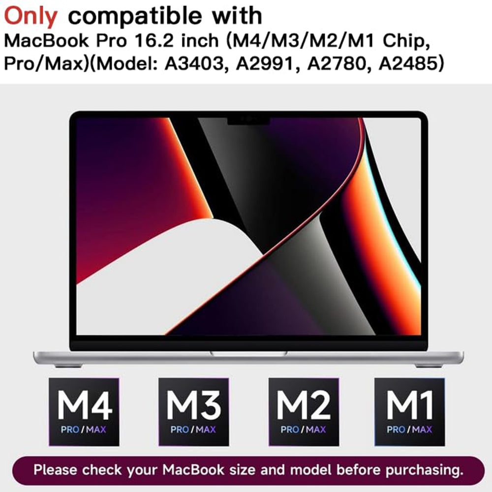 Matowa folia ochronna przeciw niebieskiemu światłu Techsuit VisionProX dla Apple MacBook Pro 16 cali (2024), Plastikowa