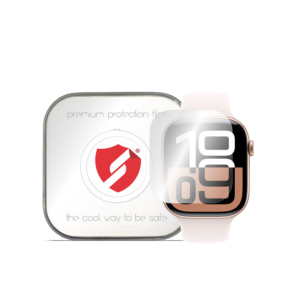 Folia ochronna Smart Protection Premium Classic do Apple Watch Series 10 42mm, zestaw 4 sztuki, plastik
