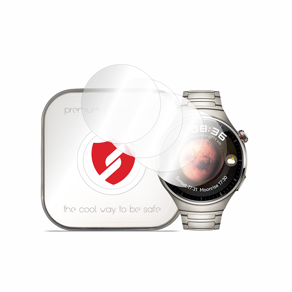 Folia ochronna Smart Protection Premium Classic do Huawei Watch 4 Pro, zestaw 4 sztuki, plastik