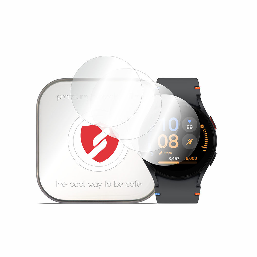 Folia ochronna Smart Protection Premium Classic do Samsung Galaxy Watch FE, zestaw 4 sztuki, plastik