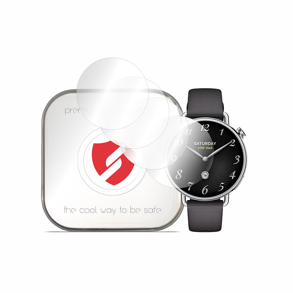 Folia Ochronna Smart Protection Premium Classic dla Xiaomi Watch S4, Zestaw 4 sztuki, Plastik