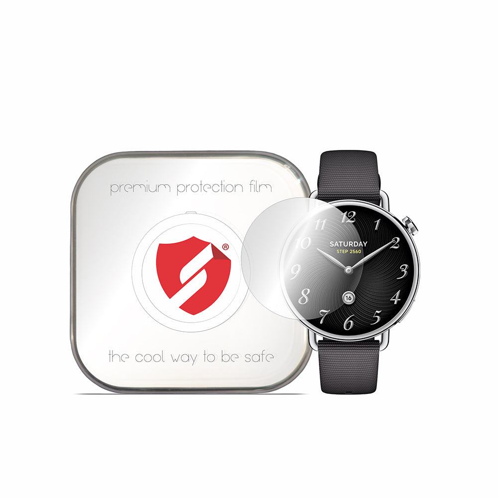 Folia Ochronna Smart Protection Premium Classic dla Xiaomi Watch S4, Zestaw 4 sztuki, Plastik