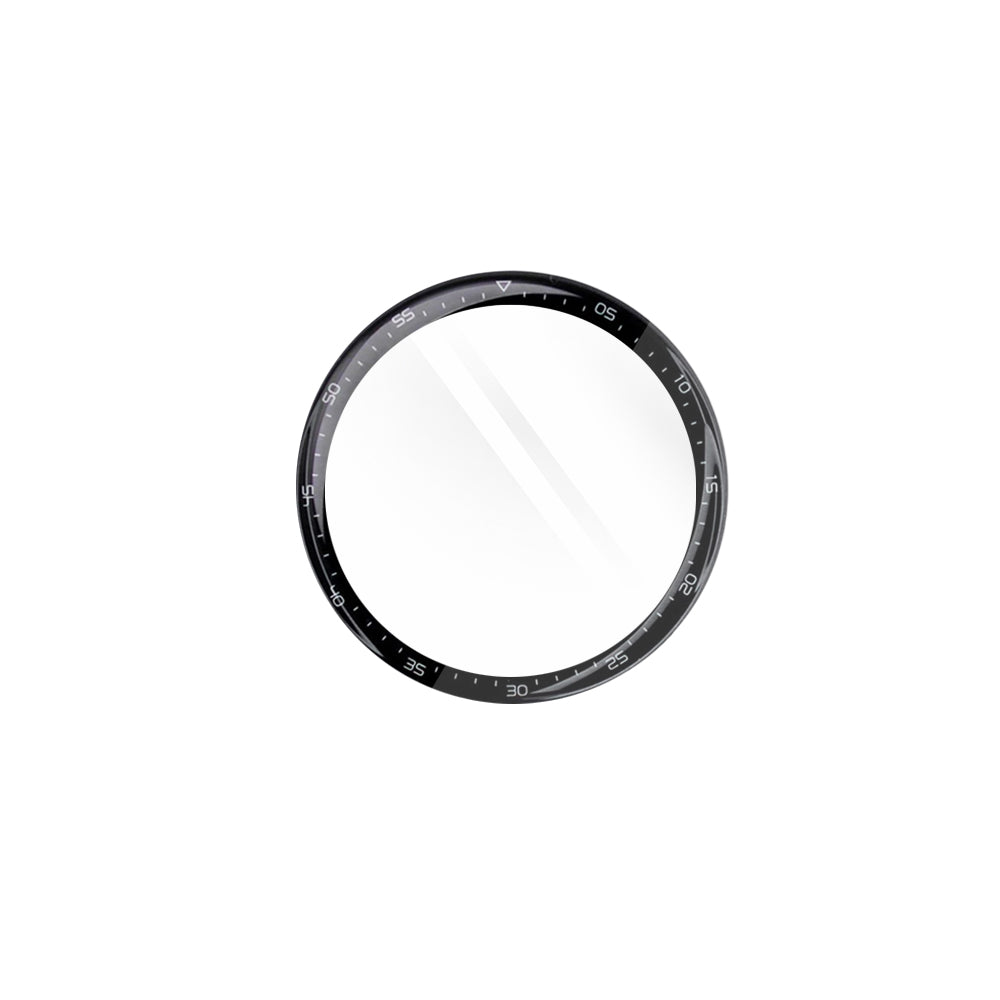 Folia Ochronna Techsuit Nano Flex dla Huawei Watch GT 3 46mm, Zestaw 2 sztuki, Plastik, Czarna