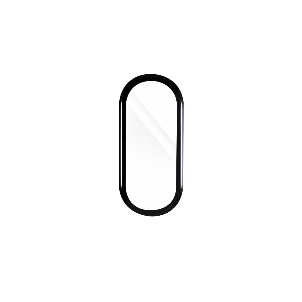 Folia Ochronna Techsuit Nano Flex dla Xiaomi Smart Band 8, Zestaw 2 sztuki, Plastik, Czarna