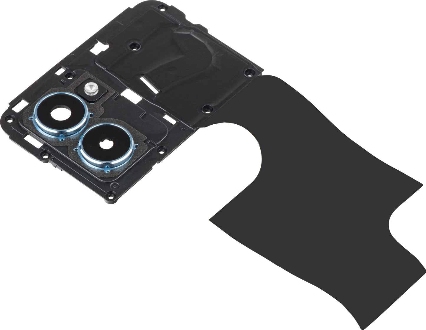 Szkło Aparatu Tylnego - Blitz - Wewnętrzna Ramka HMD Pulse Pro, z Ramką, Srebrny, Service Pack 286954408