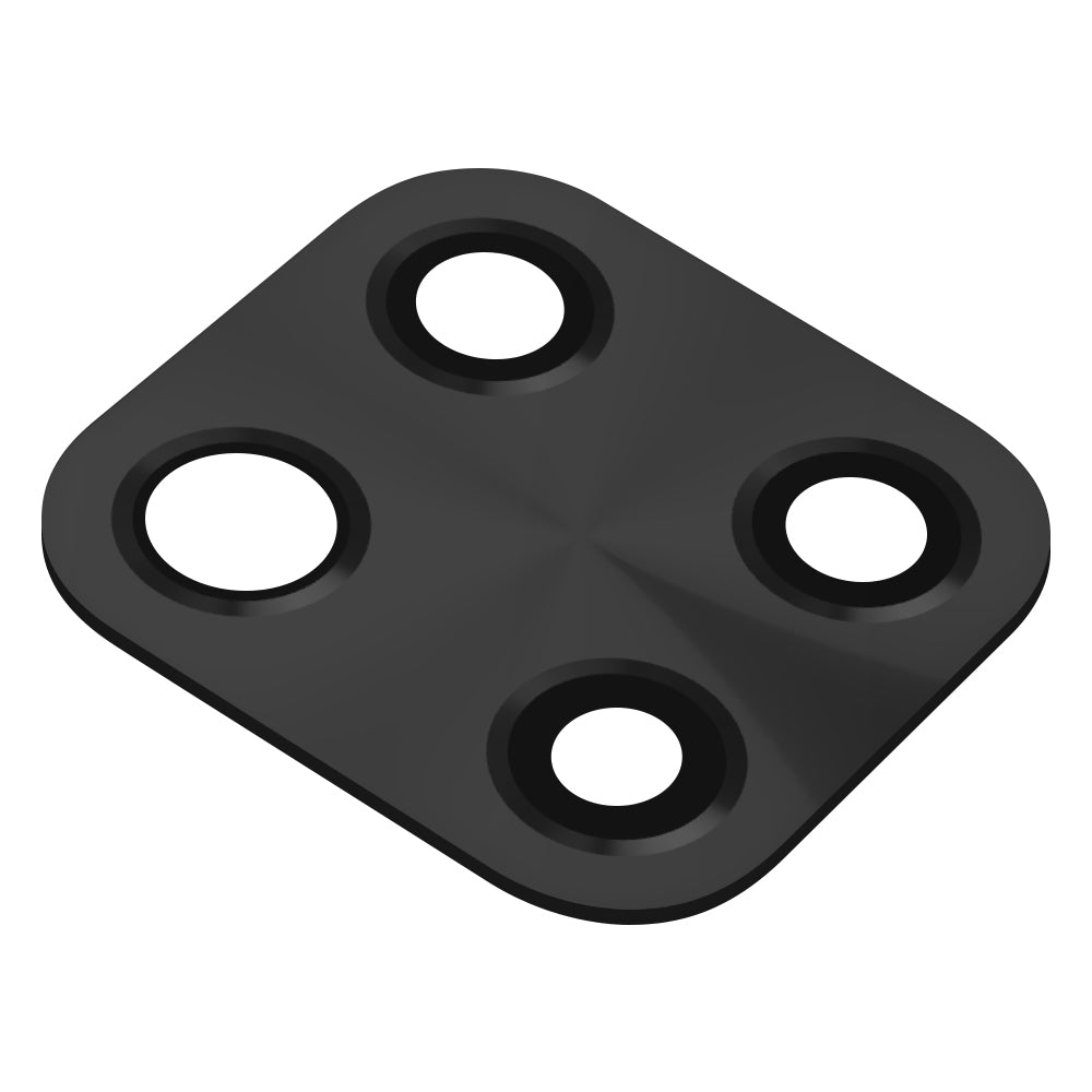 Szkło tylnej kamery Xiaomi Redmi 10C, czarne