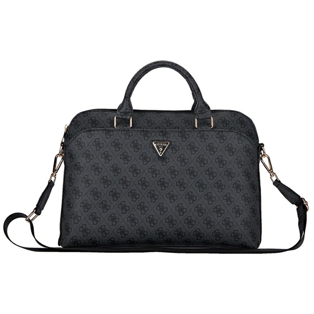 Torba Guess 4G Triangle Logo na Laptop 15 cali, Czarna