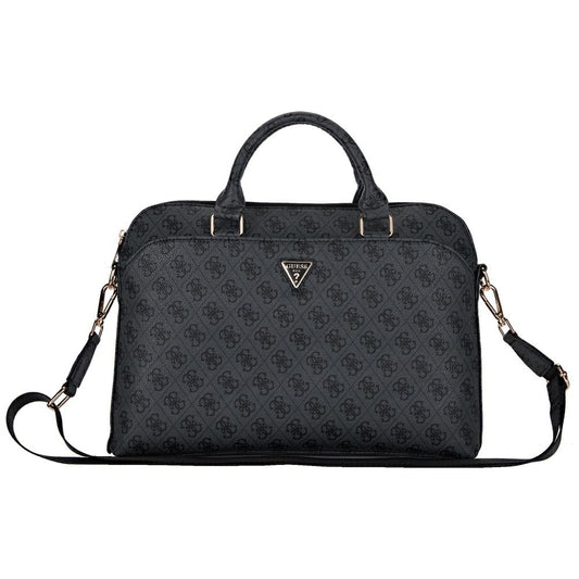Torba Guess 4G Triangle Logo na Laptop 15 cali, Czarna