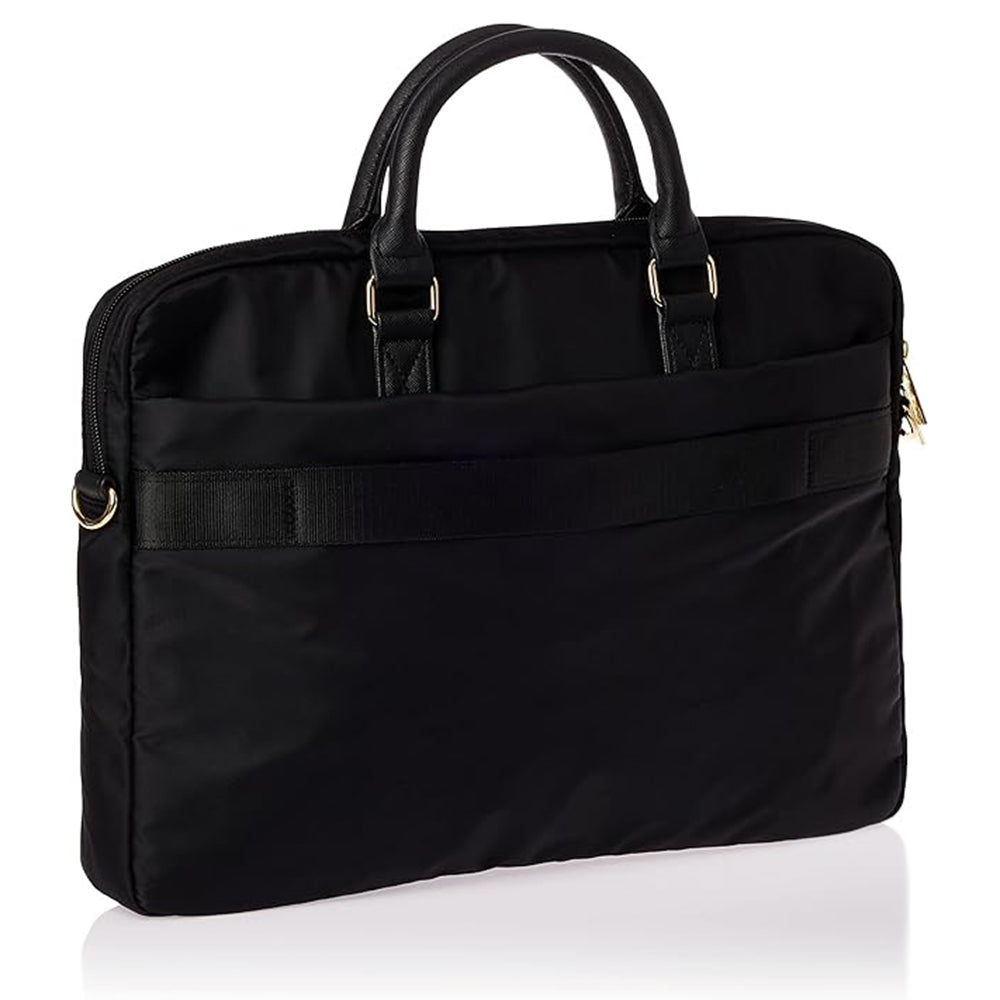 Torba Guess Triangle Logo na laptopa 16 cali, czarna