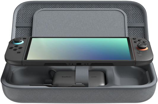 Torba ochronna Belkin Charging do konsoli Nintendo Switch 2 / Switch / Switch OLED, szara ENA001hqCH-V2