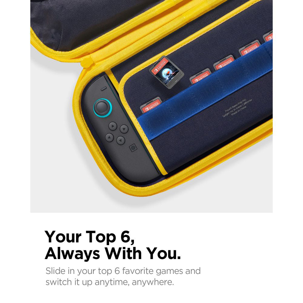 Torba ochronna Spigen Nano Pop Pro dla konsoli Nintendo Switch 2, Granatowa AGP09565