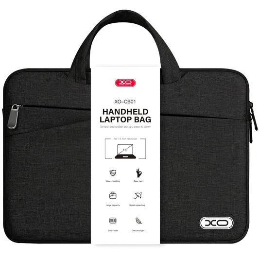 Torba na laptopa XO Design CB01 13 cali, czarna