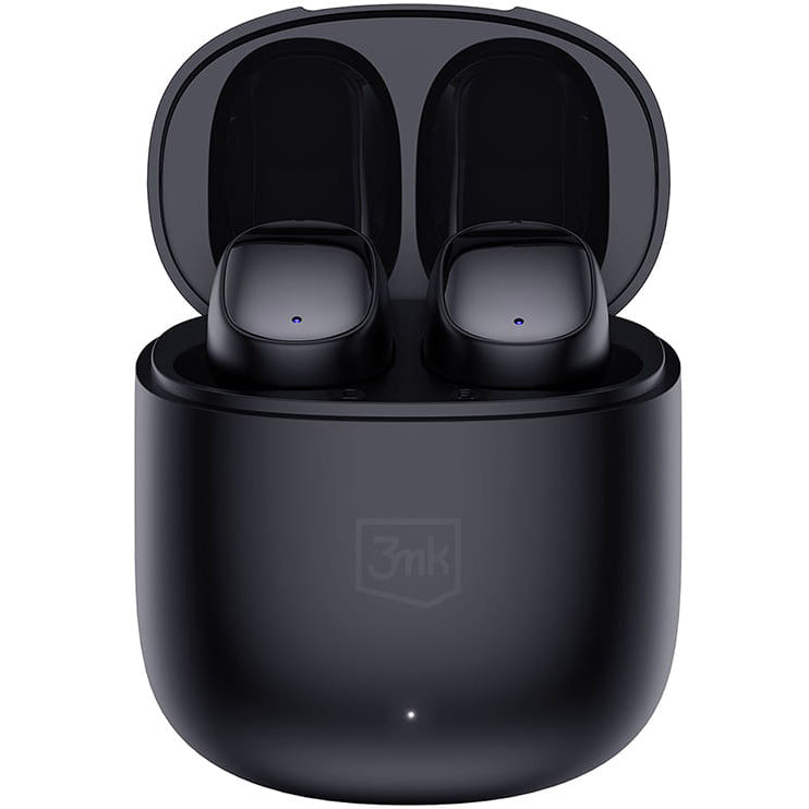 Bezprzewodowe słuchawki Bluetooth 3MK FlowBuds, TWS, Czarne