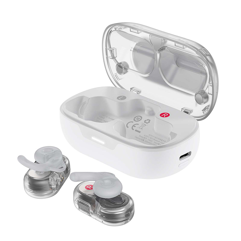 Handsfree Bluetooth Acefast Acefit Neo, TWS, Biały