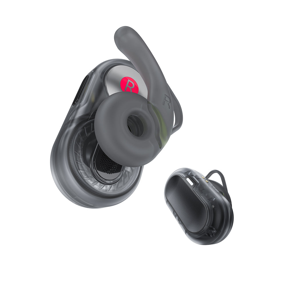 Handsfree Bluetooth Acefast Acefit Neo, TWS, Czarny