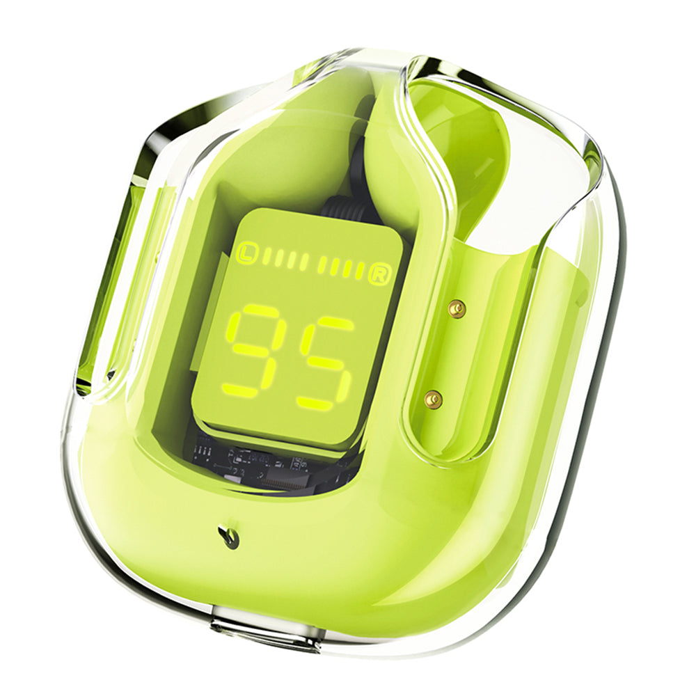 Handsfree Bluetooth Acefast T6, TWS, Zielony