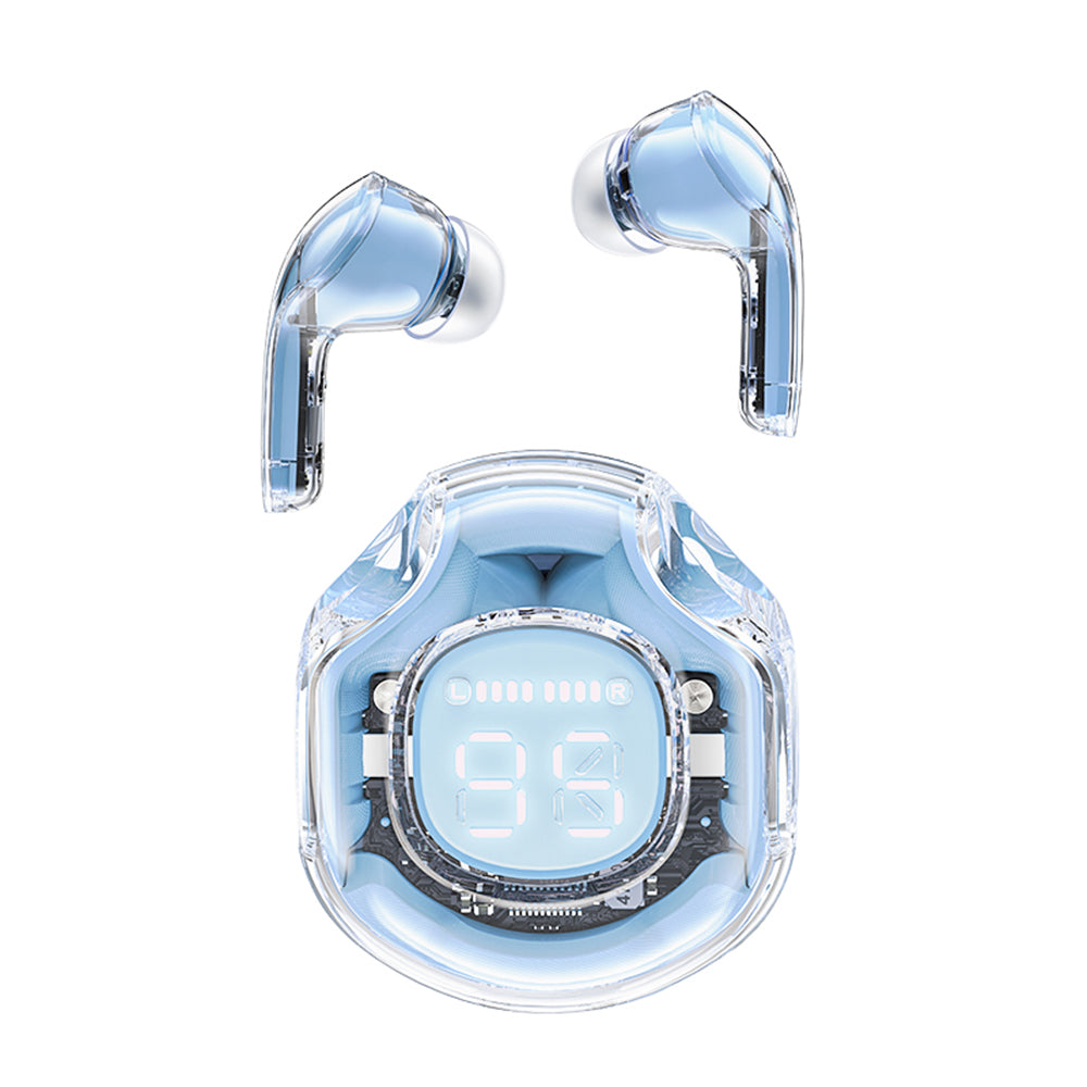 Handsfree Bluetooth Acefast T8, TWS, Niebieski