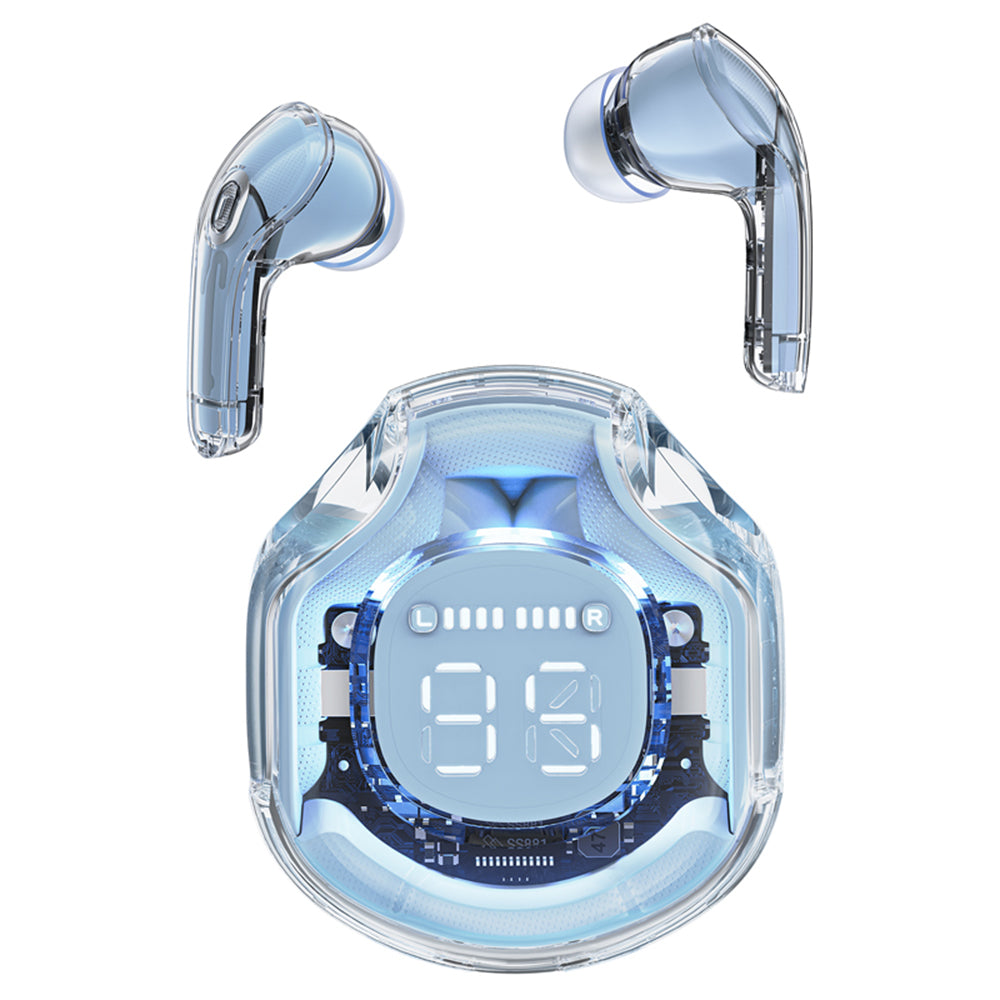 Handsfree Bluetooth Acefast T8, TWS, Niebieski