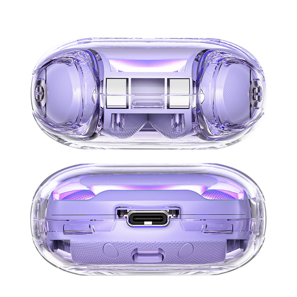 Handsfree Bluetooth Acefast T8, TWS, Fioletowy