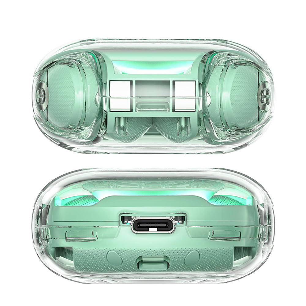 Handsfree Bluetooth Acefast T8, TWS, Zielony