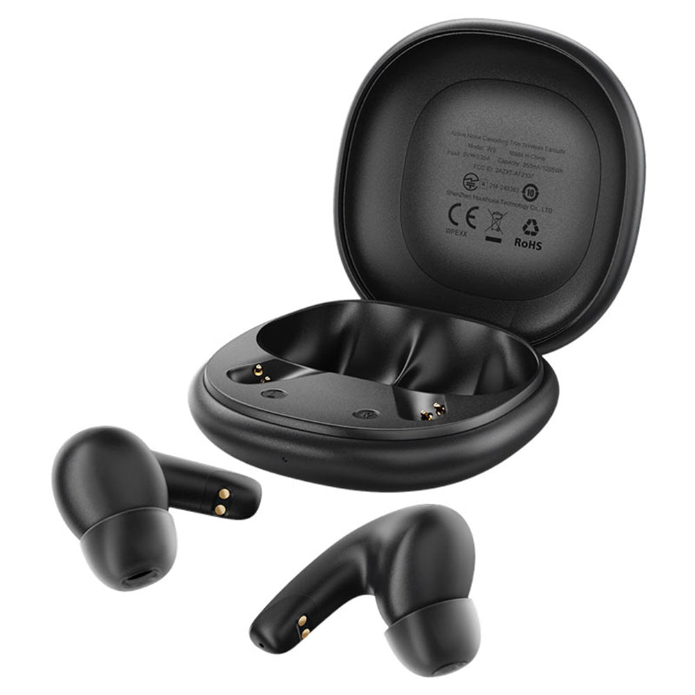 Słuchawki Bluetooth Acefast W3, TWS, ANC, Czarne