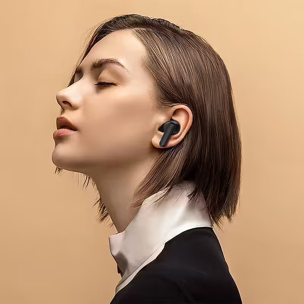 Bezprzewodowy zestaw słuchawkowy Bluetooth Acefast W6, TWS, ANC, Czarny